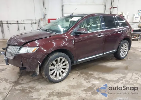 2012 Lincoln Mkx из США, поврежденный, VIN 2LMDJ8JK6CBL13019